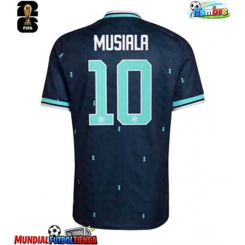Camiseta Alemania Jamal Musiala #10 Segunda Equipación Replica Mundial 2026 mangas cortas